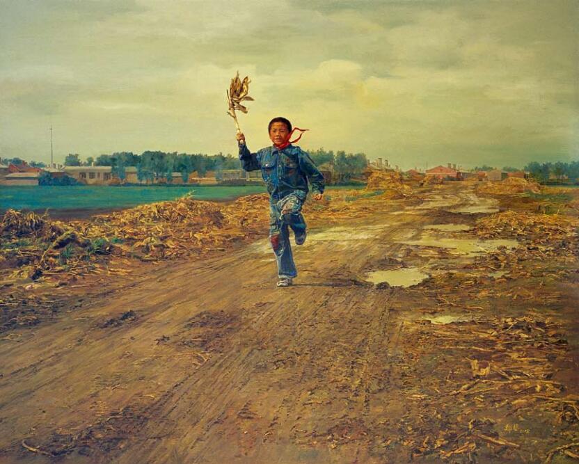 美丽的梦想-郑艺 / 130cm×160cm