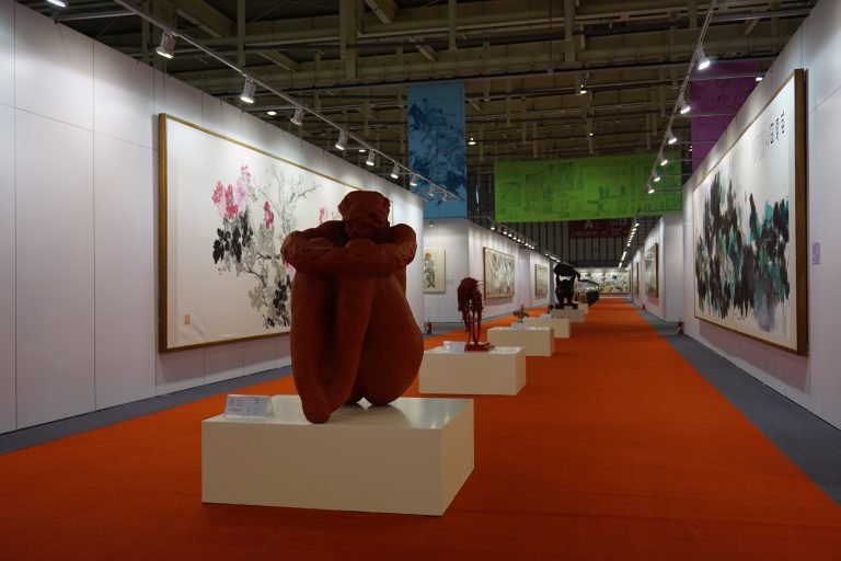 2014南京青奥会美术大展展览现场