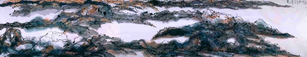 蒋山青《兢秀》